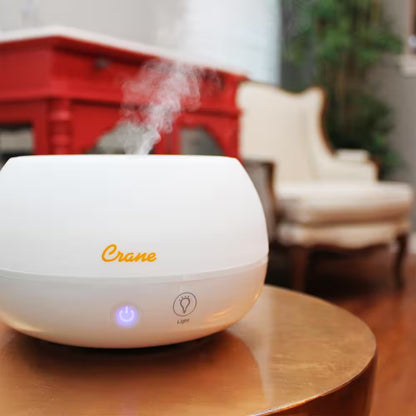 0.2 Gal. 2-In-1 Ultrasonic Cool Mist Humidifer & Aroma Diffuser for Small Rooms up to 160 Sq. Ft.