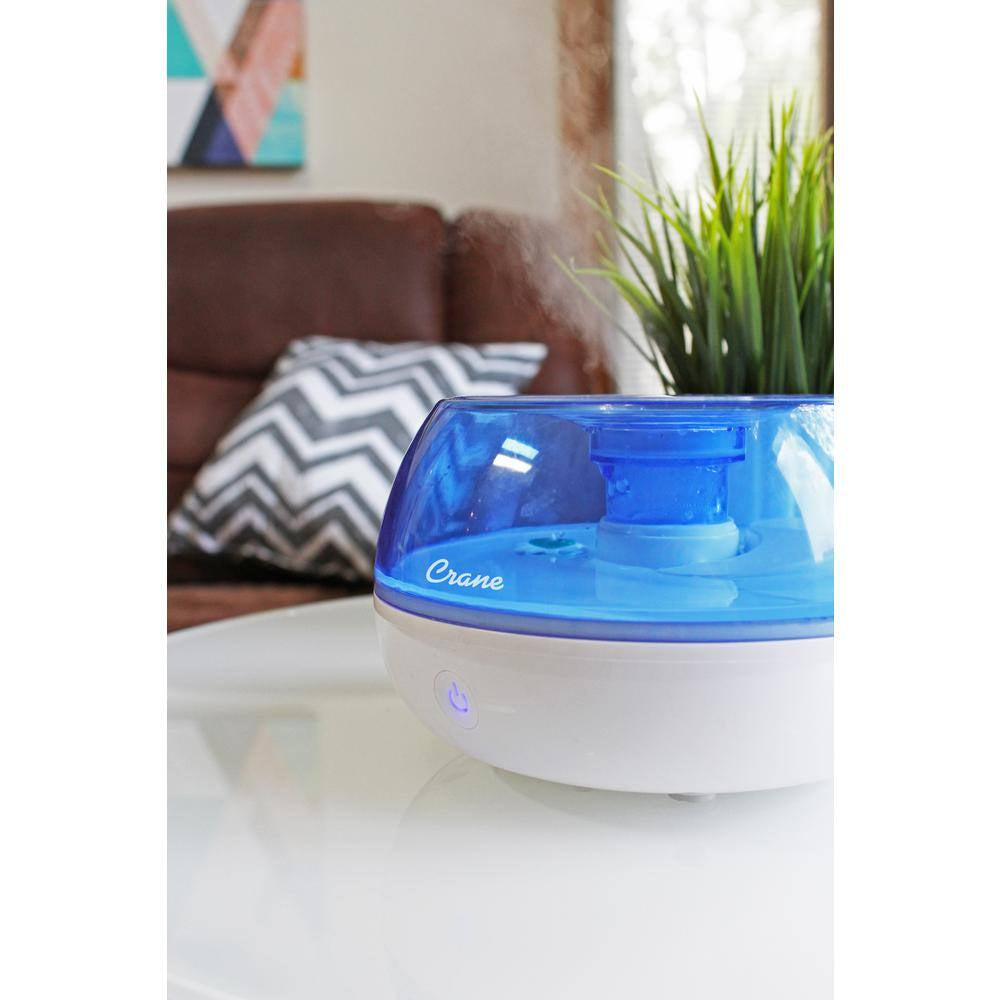 0.2 Gal. Personal Ultrasonic Cool Mist Tabletop Humidifier for Small Rooms up to 160 Sq. Ft.