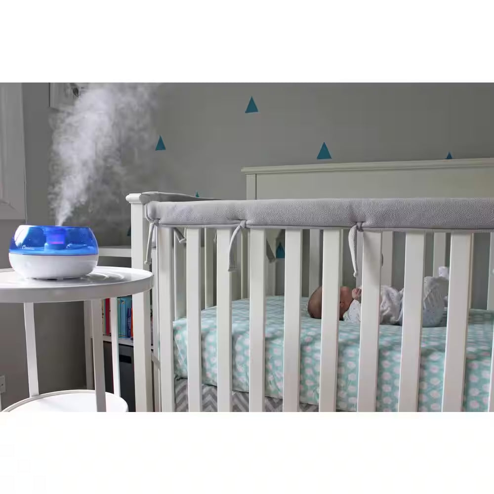 0.2 Gal. Personal Ultrasonic Cool Mist Tabletop Humidifier for Small Rooms up to 160 Sq. Ft.